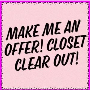 Make an offer GO For It!  - Bundle or reposh but everything must go!